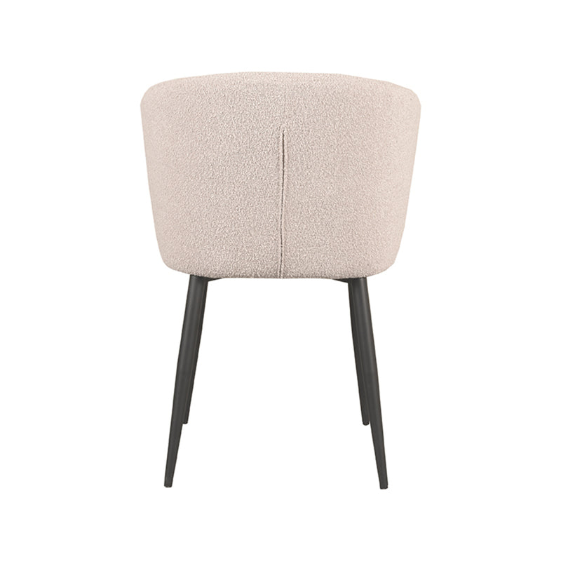 Eetkamerstoel Wave Naturel Boucle 58x60x85 cm-Eetkamerstoelen-LABEL51