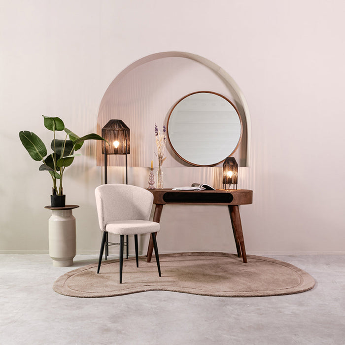 Eetkamerstoel Wave - Naturel - Boucle-Eetkamerstoelen-LABEL51