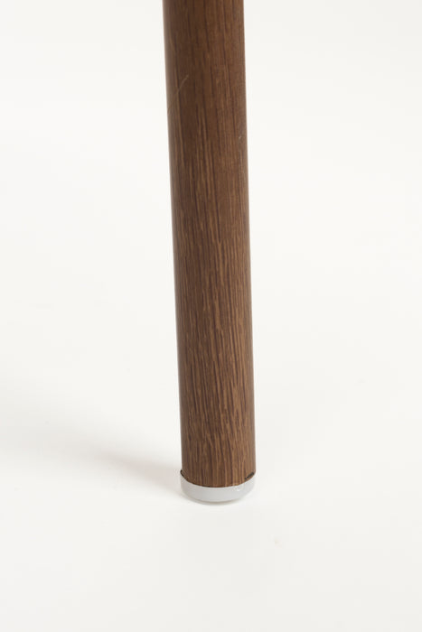 Eetkamerstoel Wheat Polypropyleen Wit 56x48 cm-Eetkamerstoelen-Creating Home