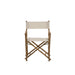 Eetkamerstoel Wit Bamboe 44 cm-Eetkamerstoelen-J-Line