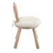 Eetkamerstoel Wit Beech hout 35 cm 36x36x56 cm-Eetkamerstoelen-J-Line