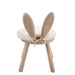 Eetkamerstoel Wit Beech hout 35 cm 36x36x56 cm-Eetkamerstoelen-J-Line