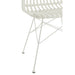 Eetkamerstoel Wit Cloth 46 cm 46x56x87 cm-Eetkamerstoelen-J-Line