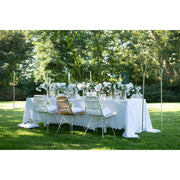 Eetkamerstoel Wit Cloth 46 cm 46x56x87 cm-Eetkamerstoelen-J-Line