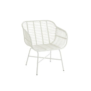 Eetkamerstoel Wit Ijzer 67 cm 67x68x87.5 cm-Eetkamerstoelen-J-Line