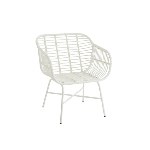 Eetkamerstoel Wit Ijzer 67 cm-Eetkamerstoelen-J-Line