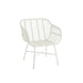 Eetkamerstoel Wit Ijzer 67 cm-Eetkamerstoelen-J-Line