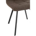 Eetkamerstoel Wit Metaal 45 cm 45x55x85 cm-Eetkamerstoelen-J-Line