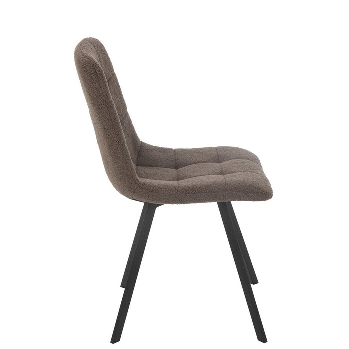 Eetkamerstoel Wit Metaal 45 cm-Eetkamerstoelen-J-Line