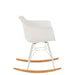 Eetkamerstoel Wit Metaal 56 cm 56.5x69x79 cm-Eetkamerstoelen-J-Line