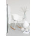 Eetkamerstoel Wit Metaal 56 cm 56.5x69x79 cm-Eetkamerstoelen-J-Line
