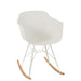 Eetkamerstoel Wit Metaal 56 cm-Eetkamerstoelen-J-Line