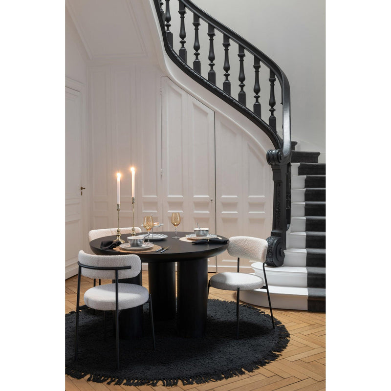 Eetkamerstoel Wit Multiplex 52 cm 52.5x51x76.5 cm-Eetkamerstoelen-J-Line