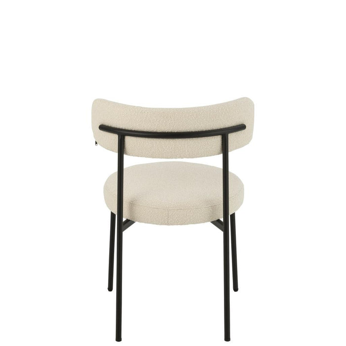 Eetkamerstoel Wit Multiplex 52 cm-Eetkamerstoelen-J-Line