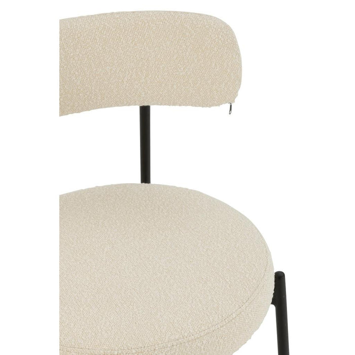 Eetkamerstoel Wit Multiplex 52 cm-Eetkamerstoelen-J-Line