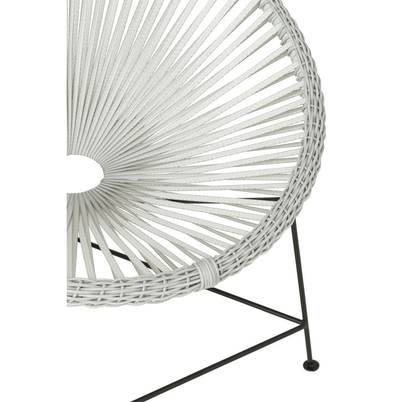 Eetkamerstoel Wit Paint 80 cm 80x80x70 cm-Eetkamerstoelen-J-Line