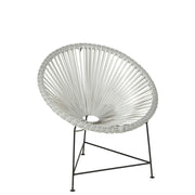 Eetkamerstoel Wit Paint 80 cm 80x80x70 cm-Eetkamerstoelen-J-Line