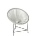 Eetkamerstoel Wit Paint 80 cm 80x80x70 cm-Eetkamerstoelen-J-Line