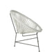 Eetkamerstoel Wit Paint 80 cm-Eetkamerstoelen-J-Line