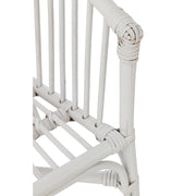 Eetkamerstoel Wit Rotan 44 cm 44x41x52 cm-Eetkamerstoelen-J-Line