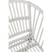Eetkamerstoel Wit Rotan 44 cm-Eetkamerstoelen-J-Line
