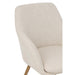 Eetkamerstoel Wit Staal 65 cm 65x68x83 cm-Eetkamerstoelen-J-Line