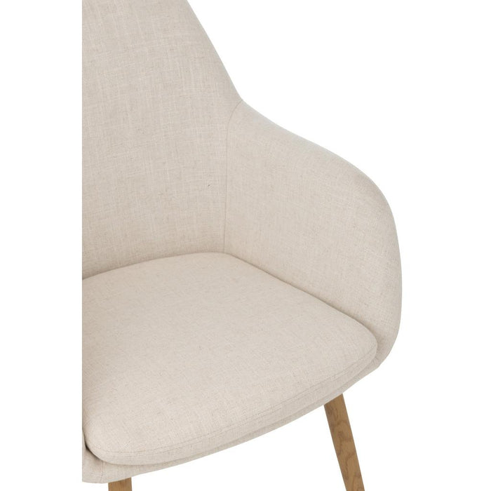 Eetkamerstoel Wit Staal 65 cm-Eetkamerstoelen-J-Line