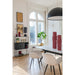 Eetkamerstoel Wit Stof 58 cm-Eetkamerstoelen-J-Line