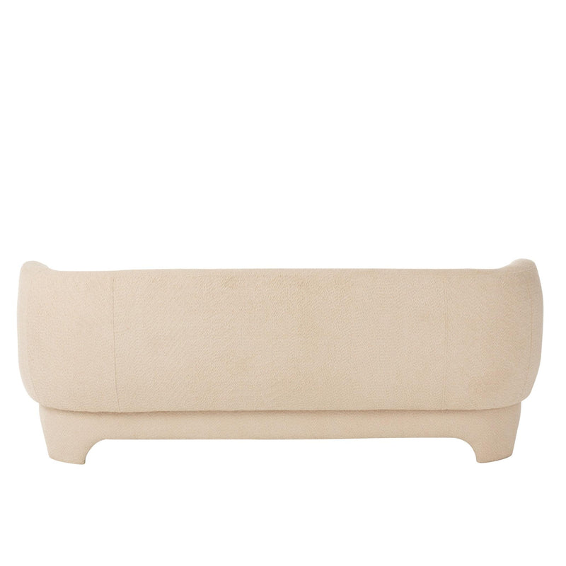 Eetkamerstoel Wit Stof 82 cm 82x193x71 cm-Eetkamerstoelen-J-Line