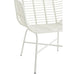 Eetkamerstoel Wit ijzer 67 cm 67x68x87.5 cm-Eetkamerstoelen-J-Line