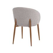 Eetkamerstoel Yuki Naturel Royal Boucle Naturel 59x55x77 cm-Eetkamerstoelen-LABEL51