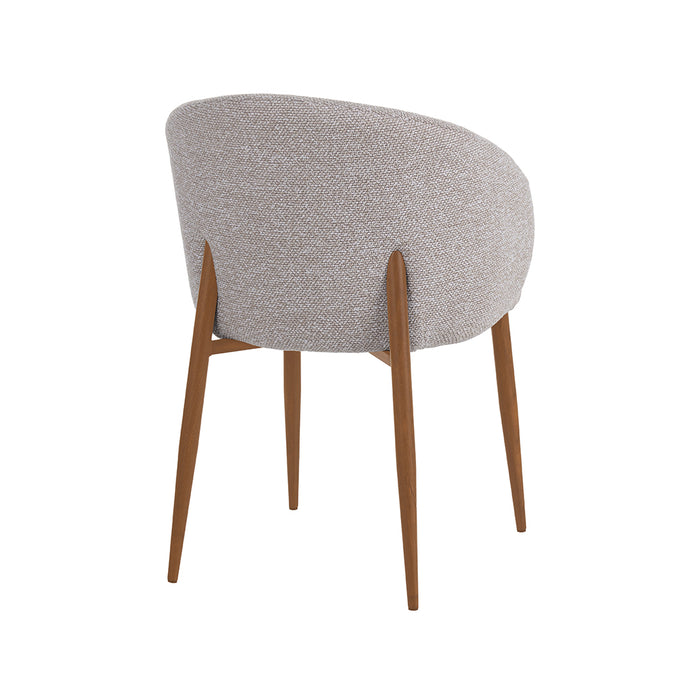 Eetkamerstoel Yuki - Naturel - Royal Boucle - Naturel...-Eetkamerstoelen-LABEL51