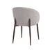 Eetkamerstoel Yuki - Naturel - Royal Boucle - Walnoot Houten-Eetkamerstoelen-LABEL51