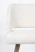 Eetkamerstoel Yves Polyester Wit 59.5x52.5 cm-Fauteuils-Creating Home