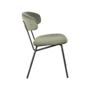 Eetkamerstoel Zack Forest Ribcord 53x59x79 cm-Eetkamerstoelen-LABEL51