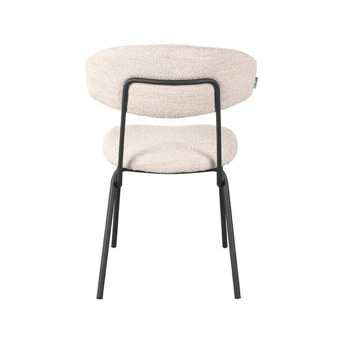 Eetkamerstoel Zack - Naturel - Boucle-Eetkamerstoelen-LABEL51