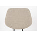Eetkamerstoel Zelo Polyester Beige 58.5x46 cm-Eetkamerstoelen-Creating Home