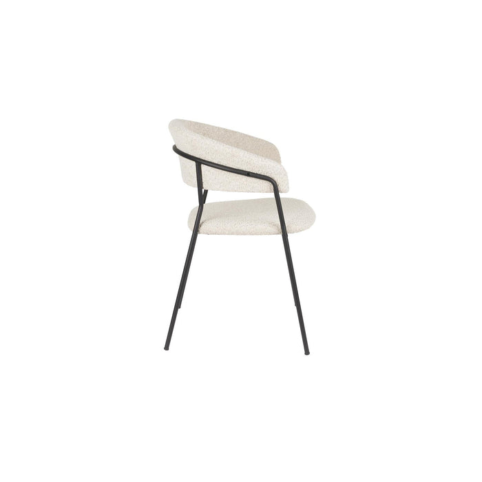 Eetkamerstoel Zeri Beige-Eetkamerstoelen-Creating Home