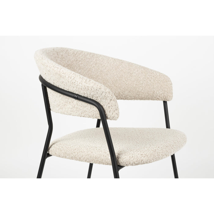 Eetkamerstoel Zeri Beige-Eetkamerstoelen-Creating Home