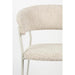 Eetkamerstoel Zeri Off Polyester Wit 51.5x59.5 cm-Eetkamerstoelen-Creating Home