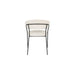 Eetkamerstoel Zeri Polyester Zwart 51.5x59.5 cm-Eetkamerstoelen-Creating Home