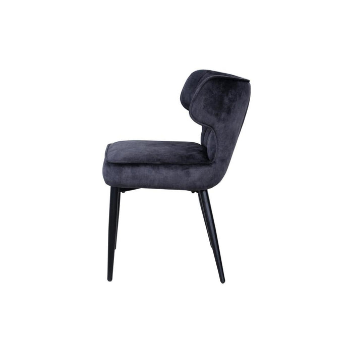 Eetkamerstoel Zinno Polyester Grijs-Eetkamerstoelen-PTMD