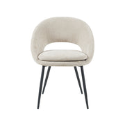 Eetkamerstoel Zohra Naturel Elite 60x59x81 cm-Eetkamerstoelen-LABEL51
