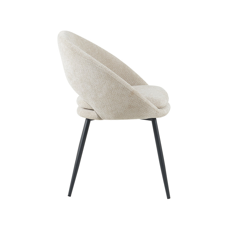 Eetkamerstoel Zohra Naturel Elite 60x59x81 cm-Eetkamerstoelen-LABEL51