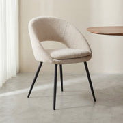 Eetkamerstoel Zohra Naturel Elite 60x59x81 cm-Eetkamerstoelen-LABEL51