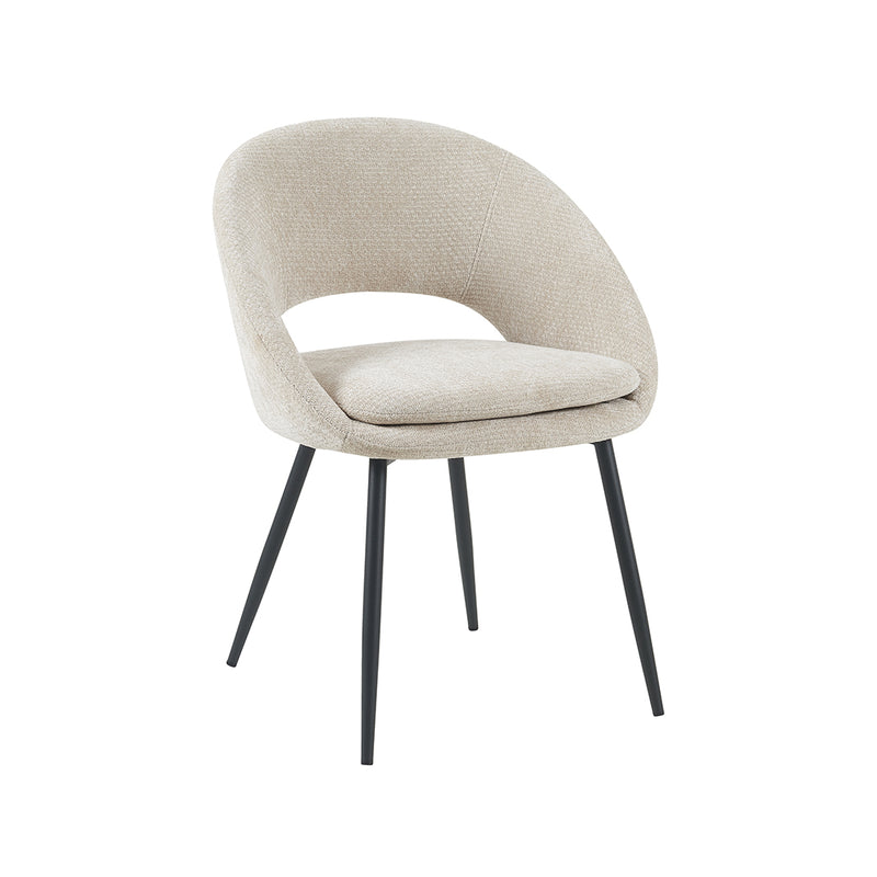 Eetkamerstoel Zohra Naturel Elite 60x59x81 cm-Eetkamerstoelen-LABEL51