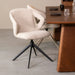 Eetkamerstoel Zurich - Naturel - Royal Boucle - Draaibaar-Eetkamerstoelen-LABEL51