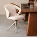 Eetkamerstoel Zurich - Naturel - Royal Boucle - Taupe Metalen-Eetkamerstoelen-LABEL51