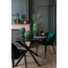 Eetkamerstoel Zwart Metaal 51 cm-Eetkamerstoelen-J-Line