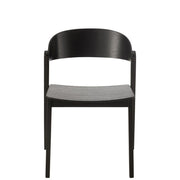 Eetkamerstoel Zwart Multiplex 52 cm 51.8x56.7x75.7 cm-Eetkamerstoelen-J-Line